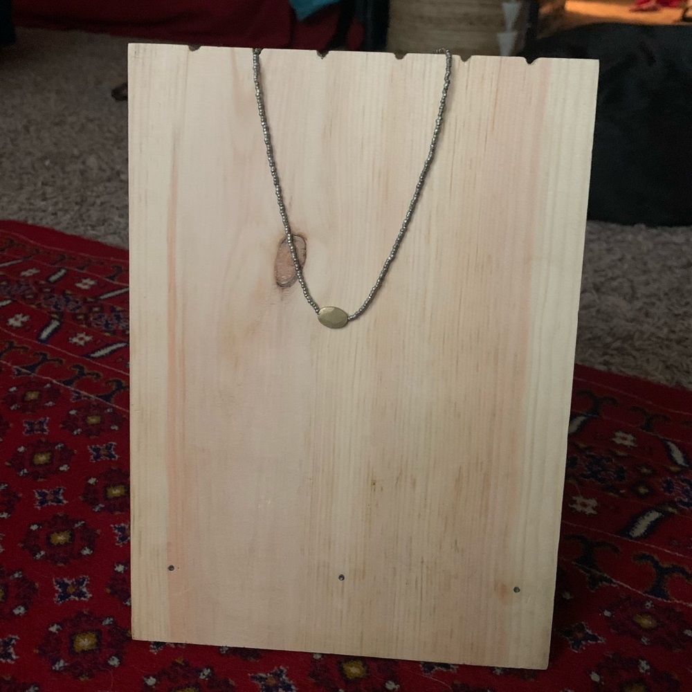 Noonday Silver Droplet Necklace